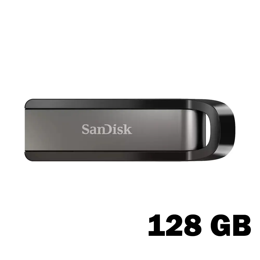 SanDisk Extreme Go 128GB USB 3.2 Gen 1 USB-A Metal Design Flash Drive