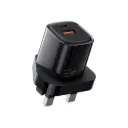 McDodo Nano 33W PD+QC Dual GaN Black Charger (UK PLUG)