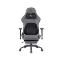 Adax Luxes S Plus - Gray Fabric Gaming Chair 
