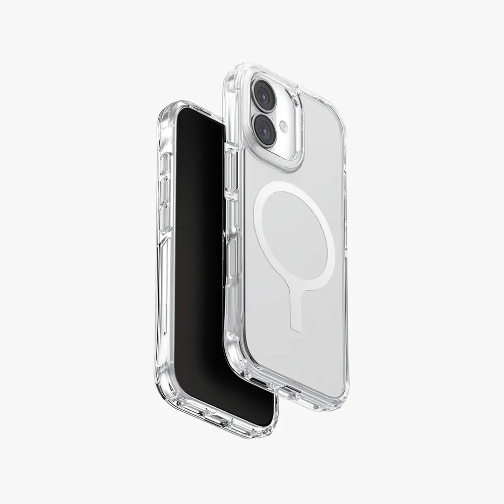 UNIQ iPhone 17 LifePro Xtreme Anti-Fingerprint Slim Frost Hybrid Case with MagClick