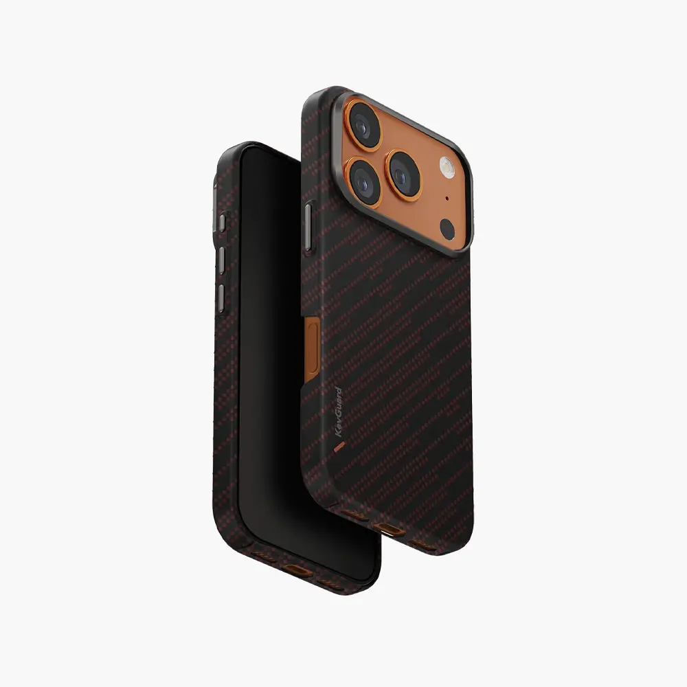 UNIQ iPhone 17 Pro Max Keva Edge Slimline 100% Aramid Case with MagSafe