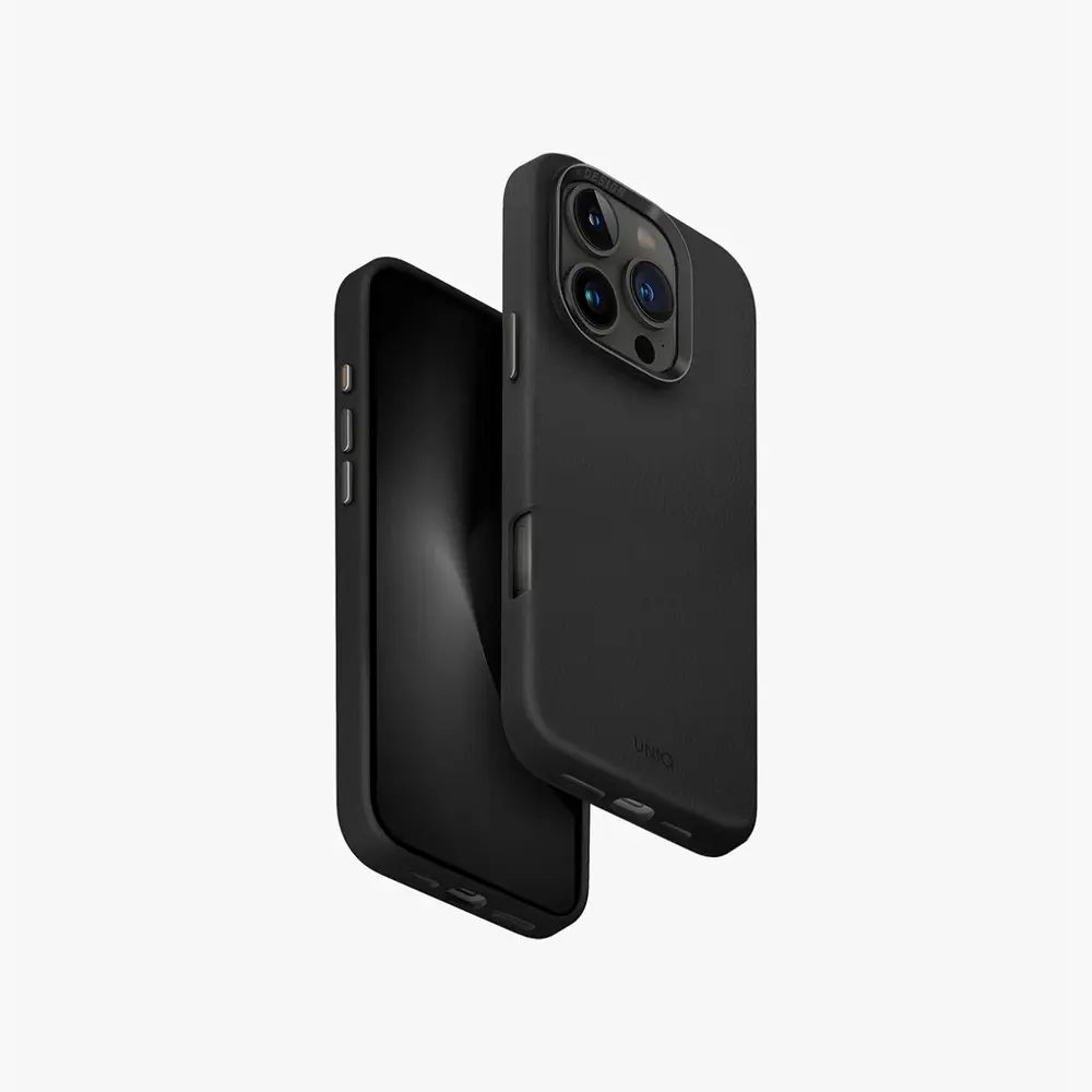 UNIQ iPhone 16 Pro Lyden Premium Leatherette Case with MagSafe