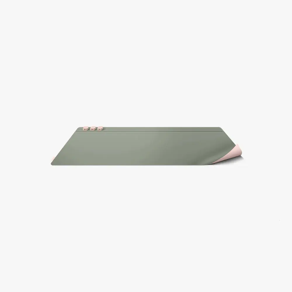 UNIQ Vegan Leather Desk Silicone Mat for Office & Home 