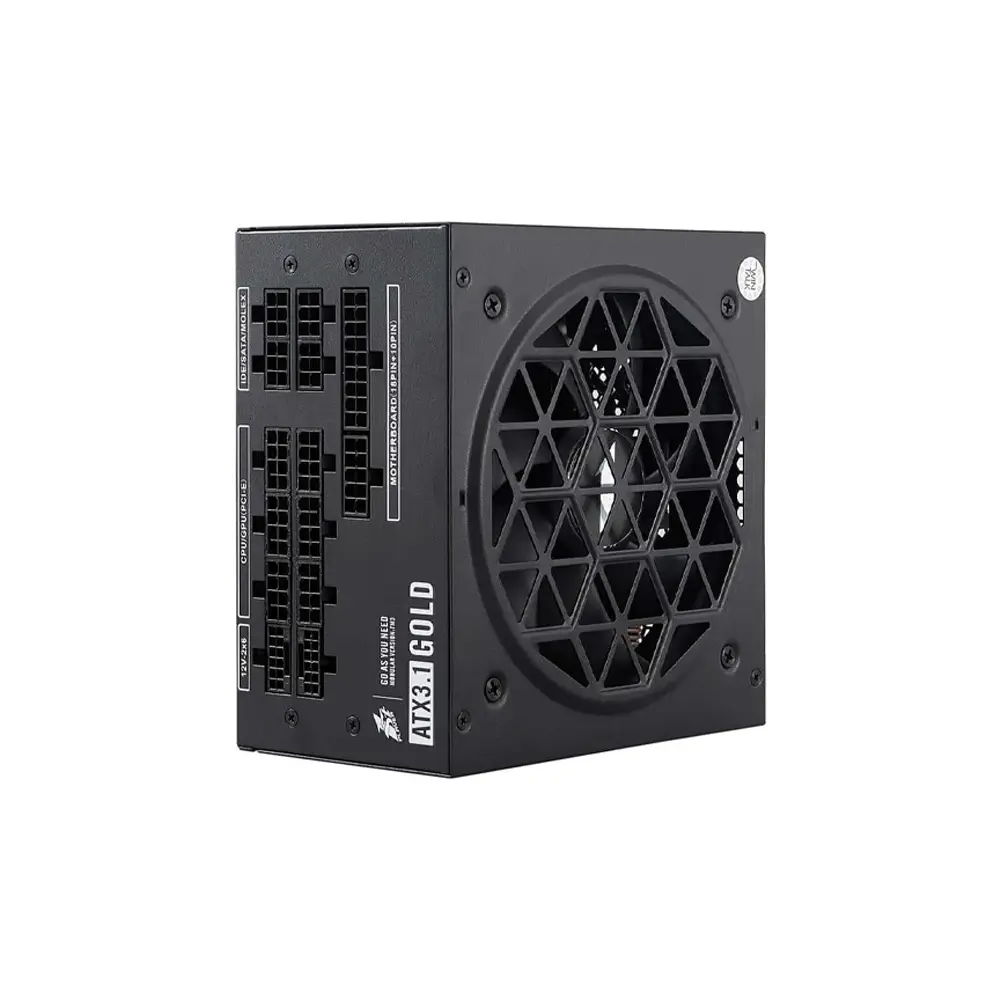 1stPlayer 850W NGDP Gold 80 Plus Black Power Supply (PSU) (UK)