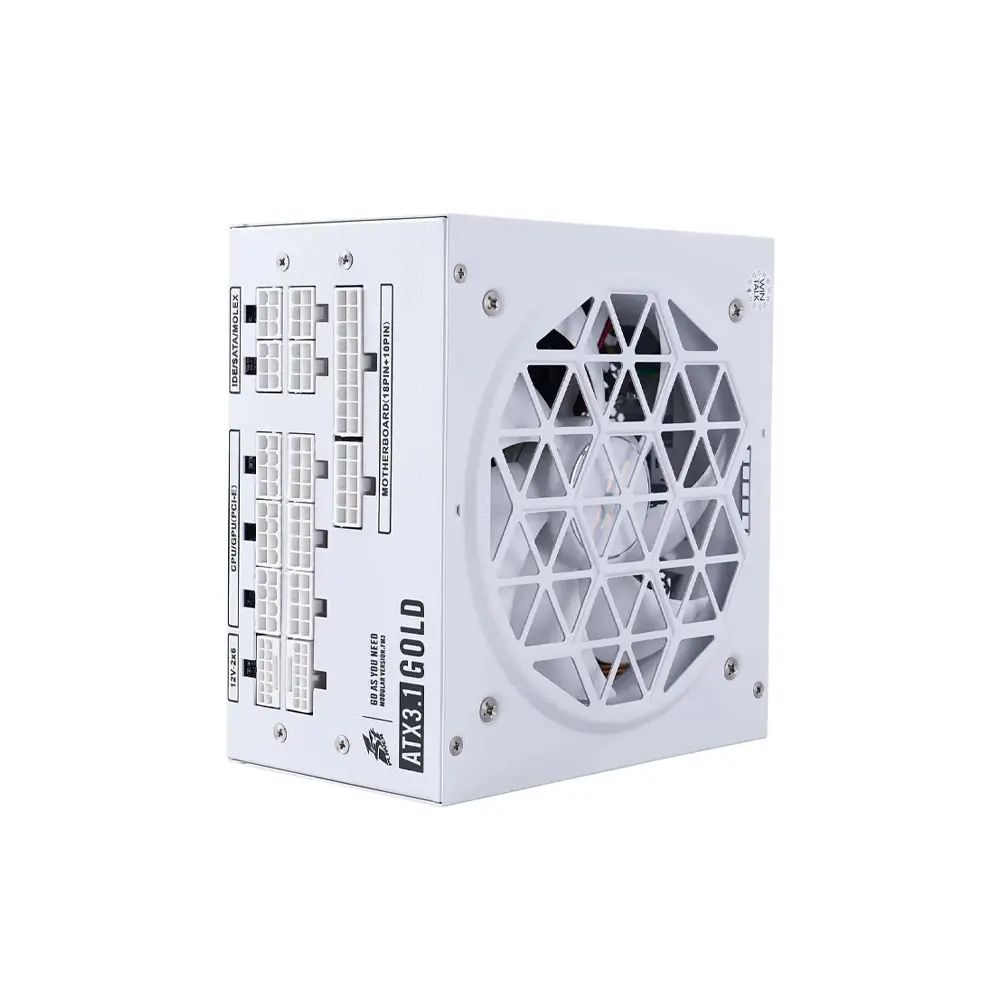 1stPlayer 850W NGDP Gold 80 Plus White Power Supply (PSU) (UK)