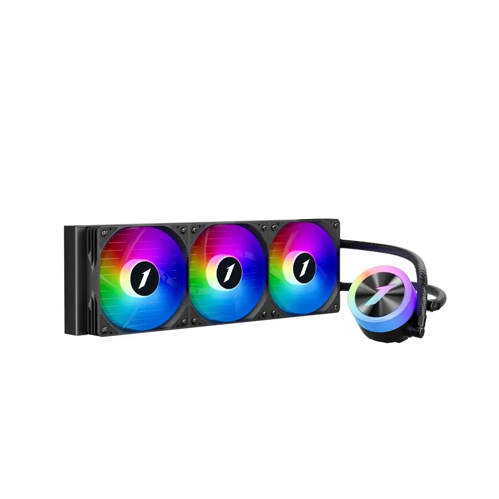 1stPlayer TS1 360mm aRGB CPU liquid Cooler - Black