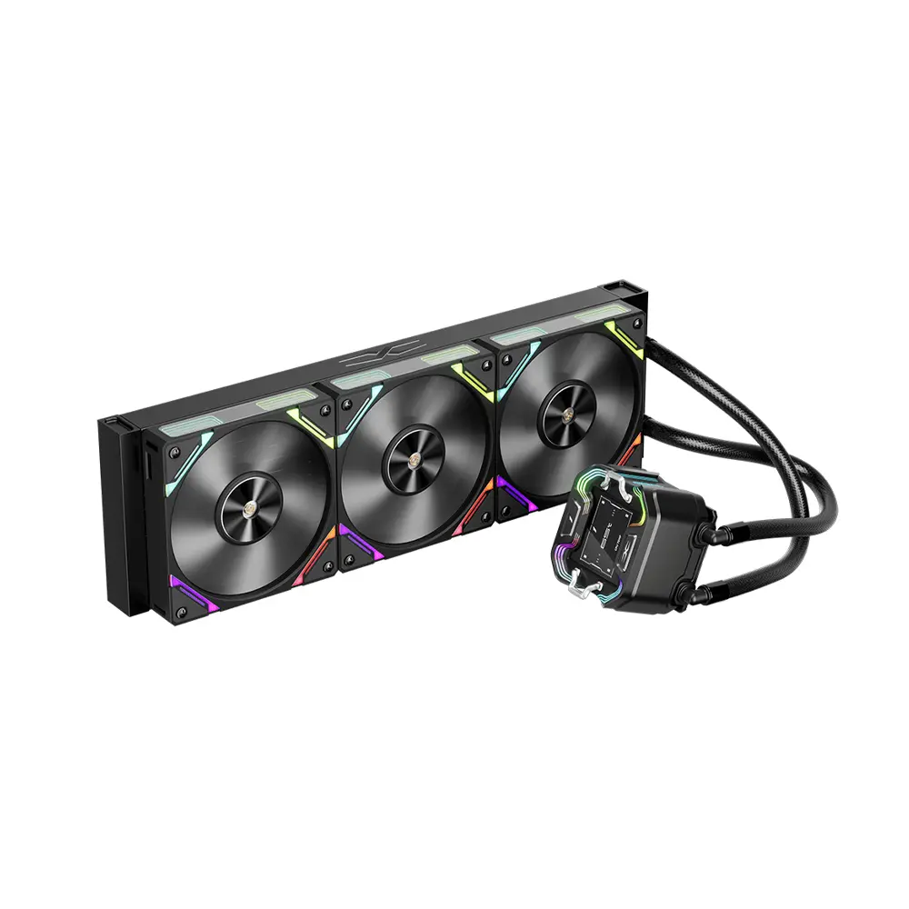 1stPlayer X-360 aRGB CPU liquid Cooler - Black