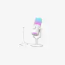 Maono DM30RGB USB Gaming Microphone - White