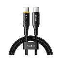 McDodo Auto Power Off 100W Type-C to Type-C 1.8m Black Data Cable