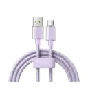 McDodo Type-C 6A Transparent 1.2m Purple Data Cable