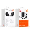 McDodo 70W 2C+1A GAN 5 Black Mini Fast Charger (UK/US/EU)+60W C to C Cable 2m