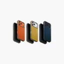 UNIQ iPhone 17 Pro Lyden DS Dual-Tone Premium Leatherette Case with MagSafe