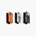 UNIQ iPhone 17 Pro Max Heldro Air Slim FlexGrip Clear Case with MagSafe